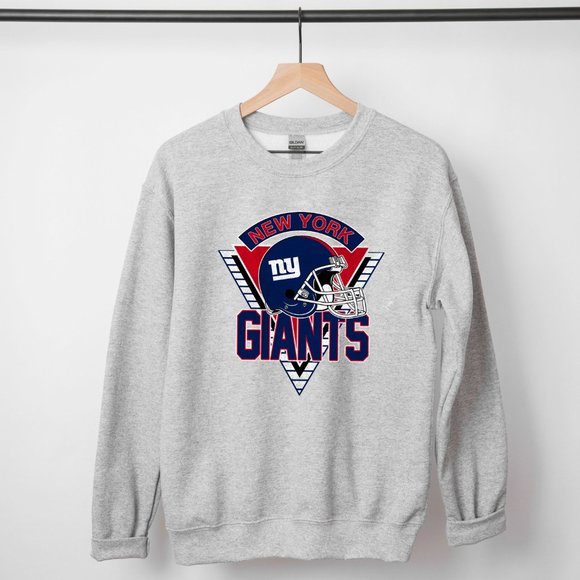 New York Giants Sweatshirt, NFL Sweater, NY Giants Sweater, Giants Sweatshirt - Picture 2 of 2